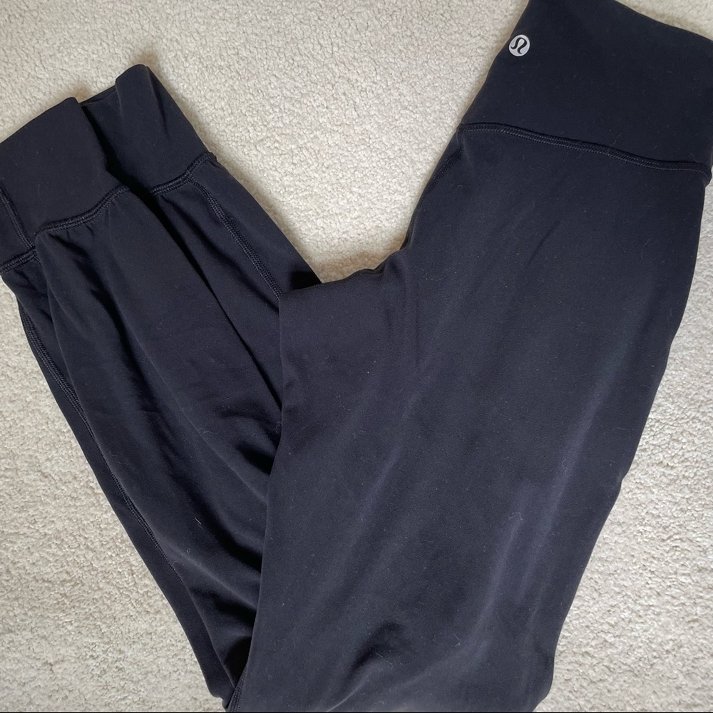 lululemon high rise joggers